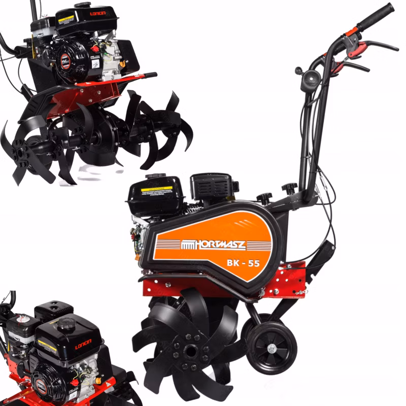 Glebogryzarka spalinowa Hortmasz loncin 196cm3 84cm 24 noże biegi 1+1 mocna 1 kpl