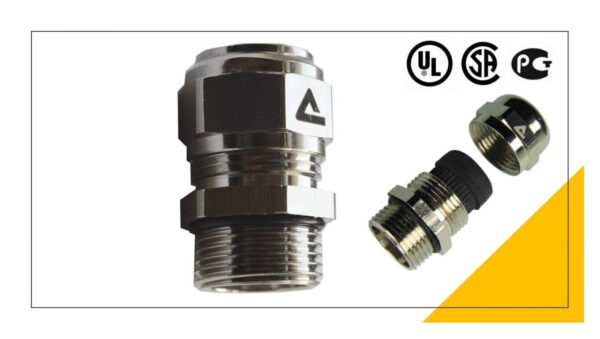 Dławnica kablowa mosiężna M63x1,5 IP68 UL dla kabla 29,5 – 40 mm 736.755.1