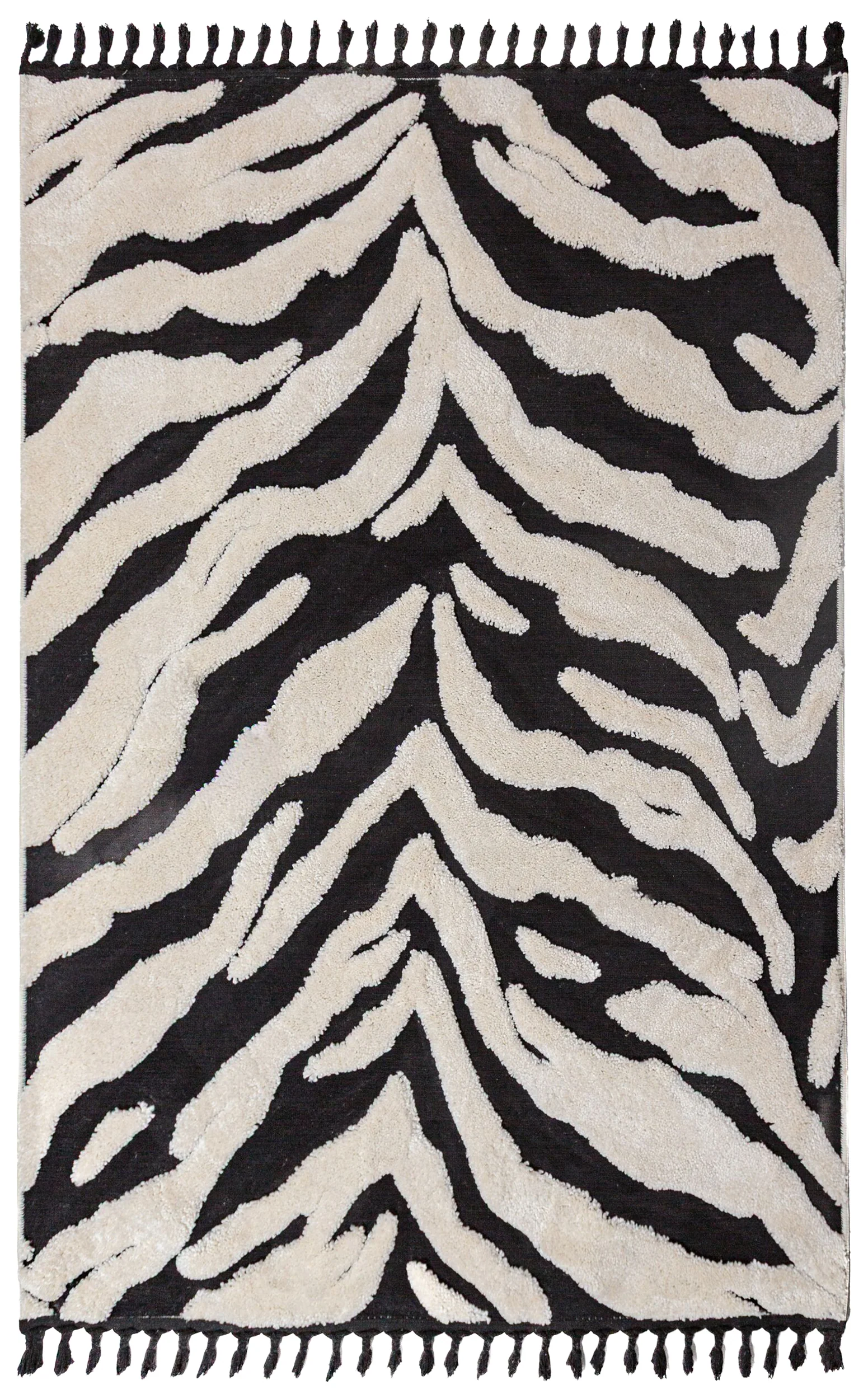 Dywan Esra Zebra 200×300 cm biało-czarny