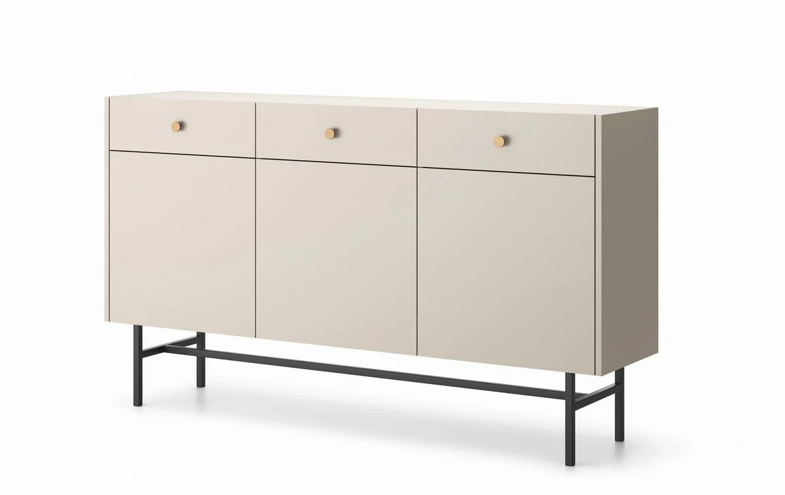 Komoda DIVA 3D3S kaszmir