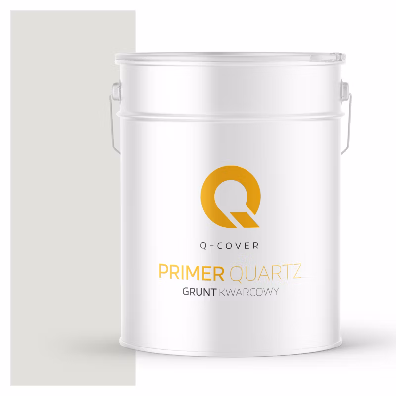 Grunt Kwarcowy pod Tynk Mozaikowy Q-Cover Biały M01 15KG