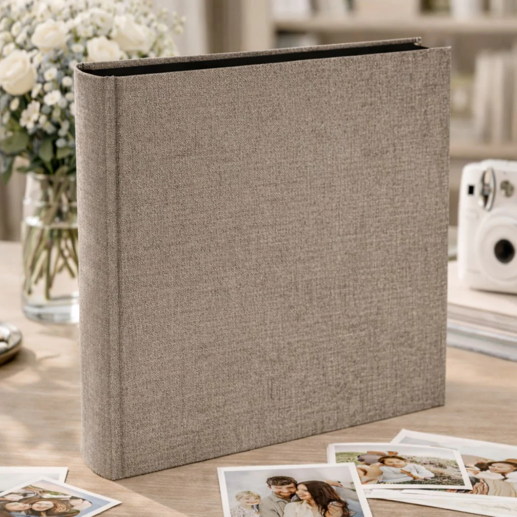 Album tradycyjny szyty 29×32 cm 60 stron DBCL30LINENBEIGEB