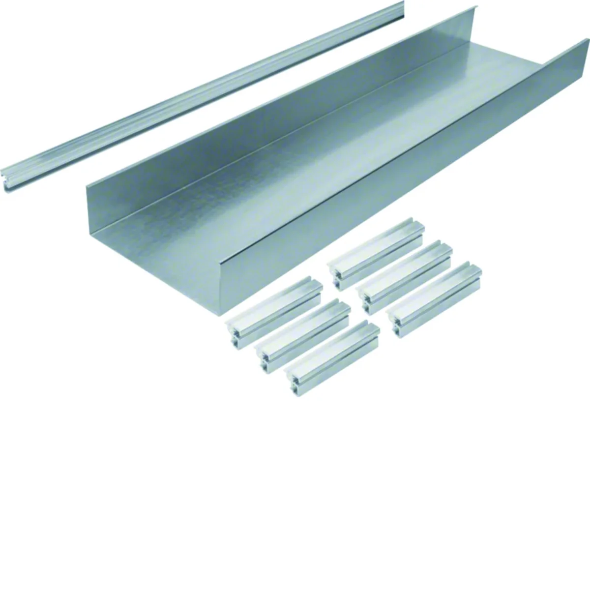 TEHALIT.AK Podstawa kanału napodłogowego do 1-stronnie skośnej pokrywy 200x70mm stal AKU2000701