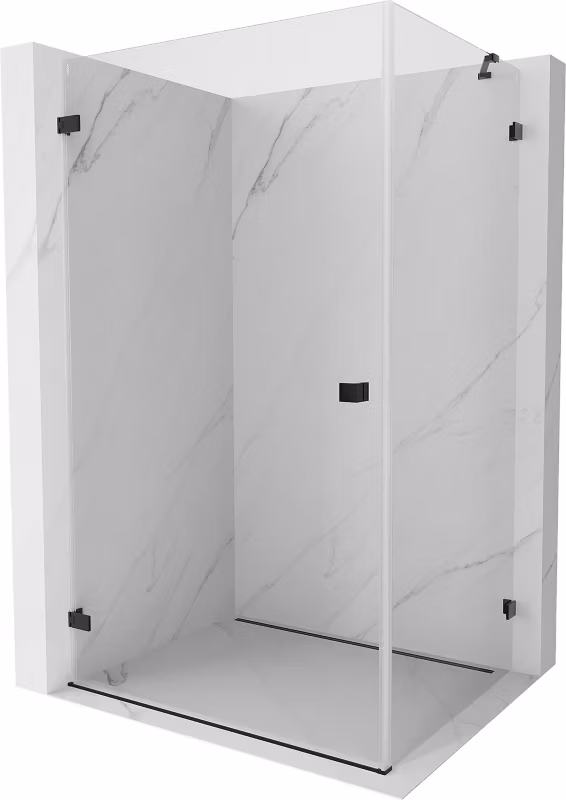 Kabina prysznicowa Mexen Lunar-B czarna 100×90 cm 832-100-090-70-00-L 1 szt.