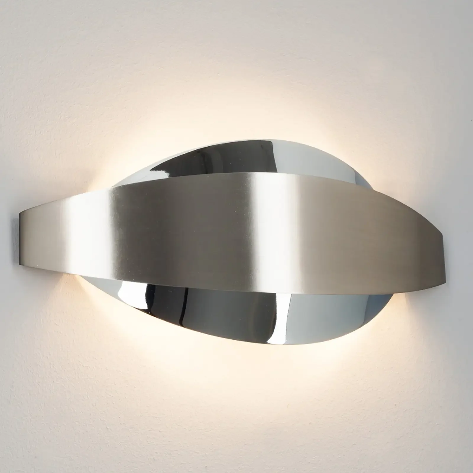 Kinkiet LED Lonna z diodami LED G9 chrom/nikiel