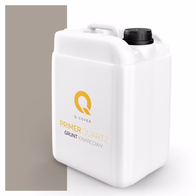 Grunt Kwarcowy pod Beton Architektoniczny Q-Cover Szary Jasny F264 7.5KG