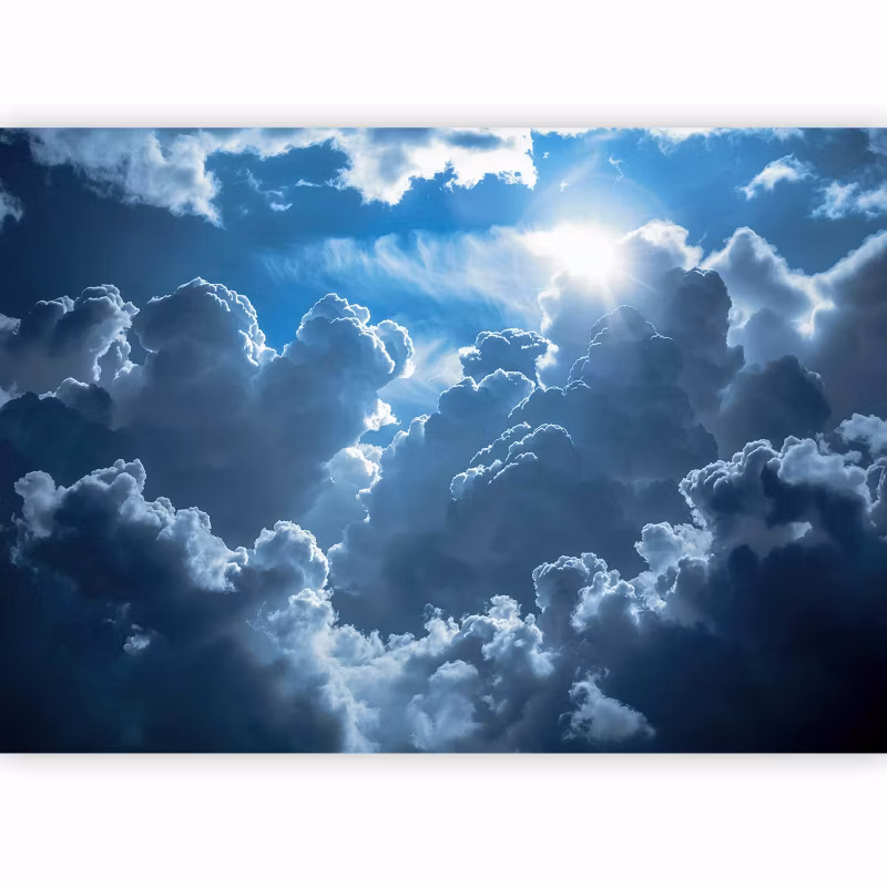 Fototapeta flizelinowa Premium Artgeist 155g/m2 Tła i desenie niebieska 150×105 (3 części) 10050aa rolka 1 szt