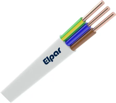Przewód YDYp 3×2,5 żo 450/750V Ecoinstal /100m/