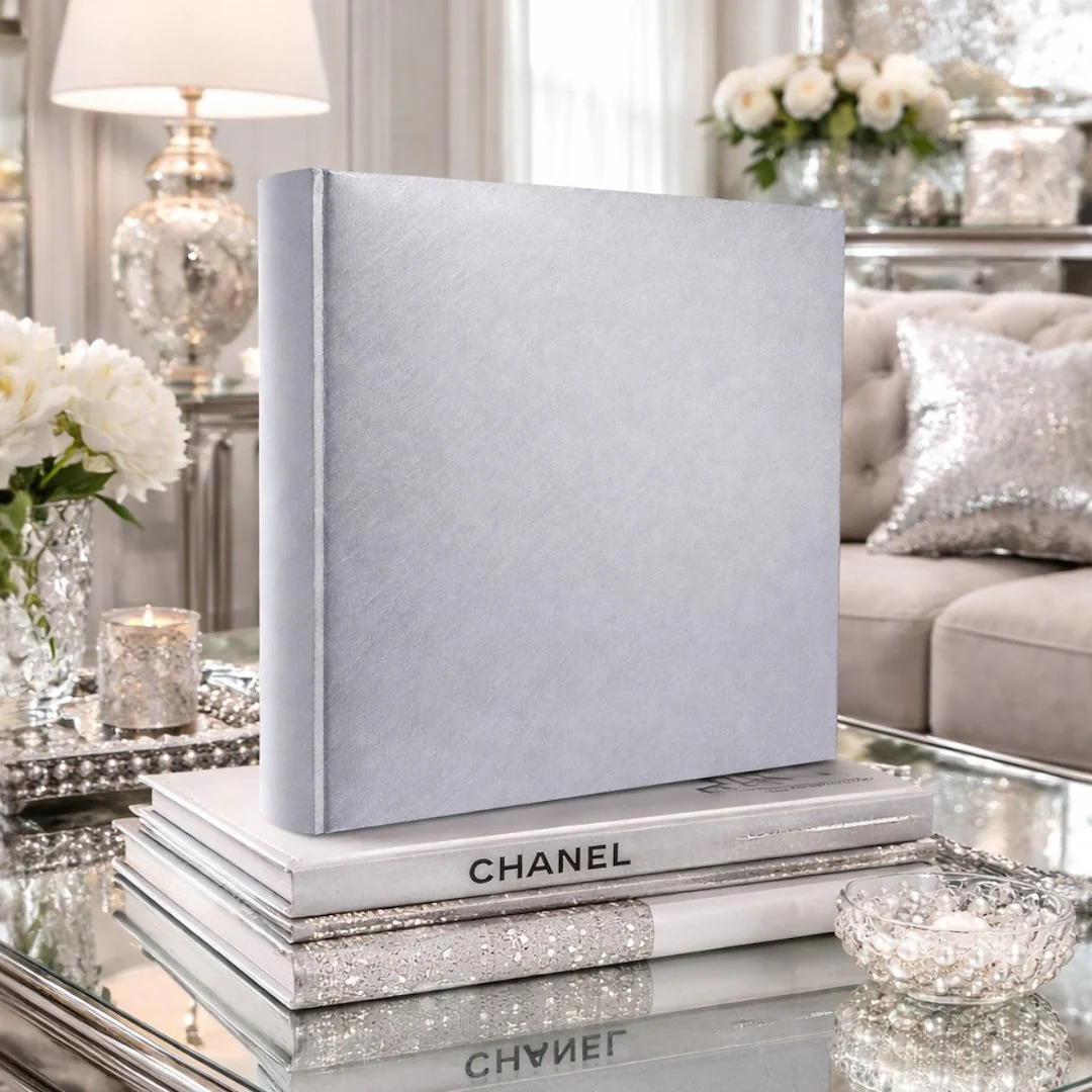 Album tradycyjny szyty 29×32 cm 100 stron DBCL50CLEANSILVERB