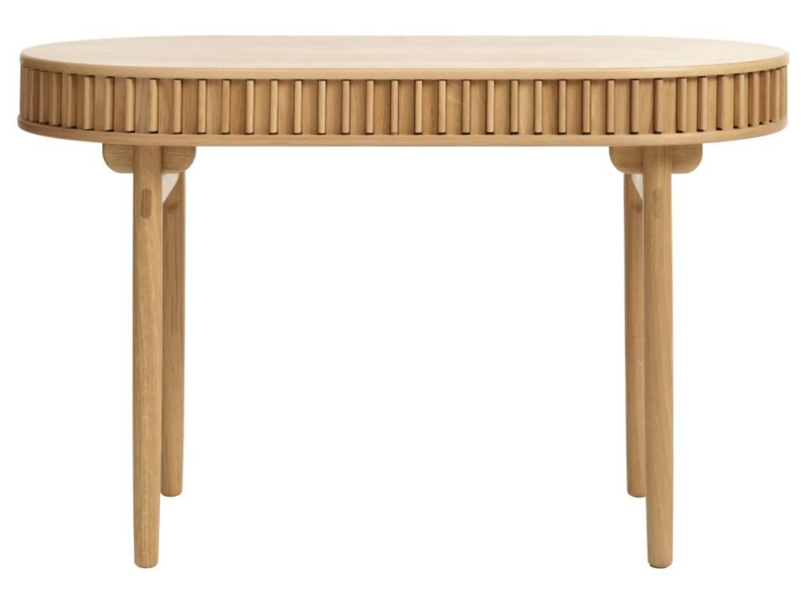 Biurko Yoffers 120×60 cm lamele dąb naturalny