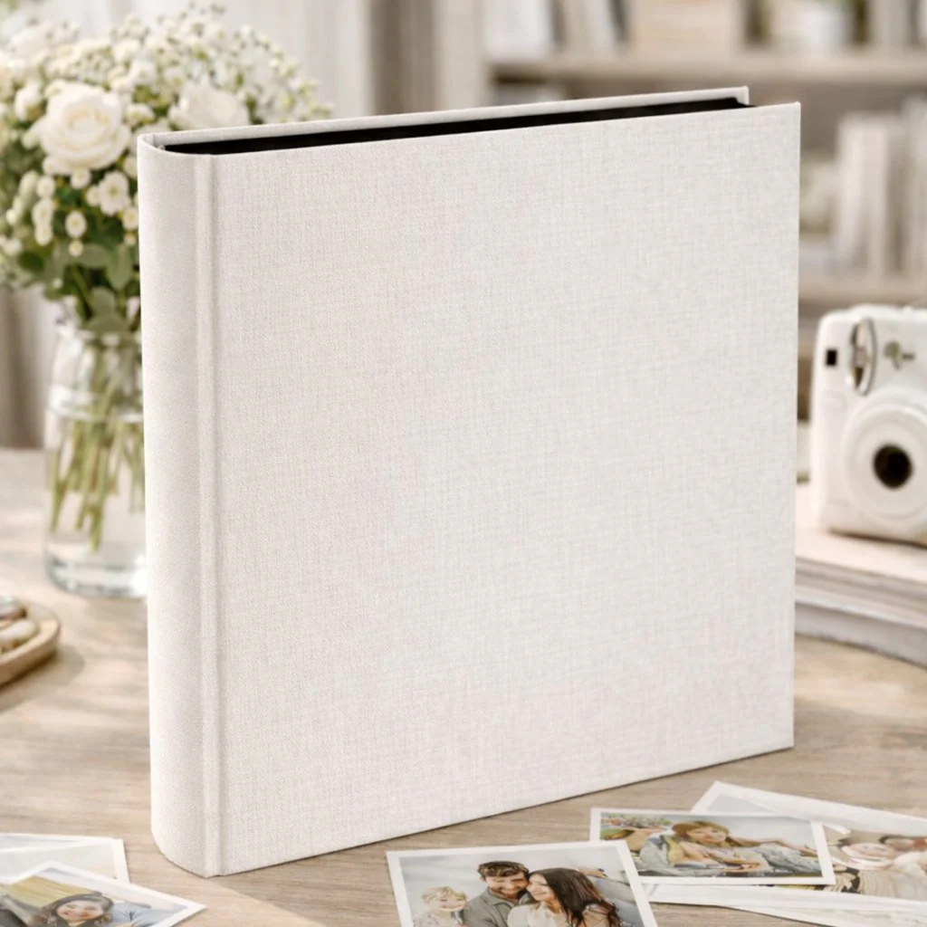 Album tradycyjny szyty 29×32 cm 60 stron DBCL30LINENSANDB