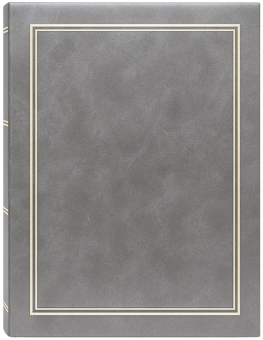 Album kieszeniowy klejony 10×15 cm na 36 zdjęć, szary z kremową ramką – GEDEON (DPH4636C-GREY)