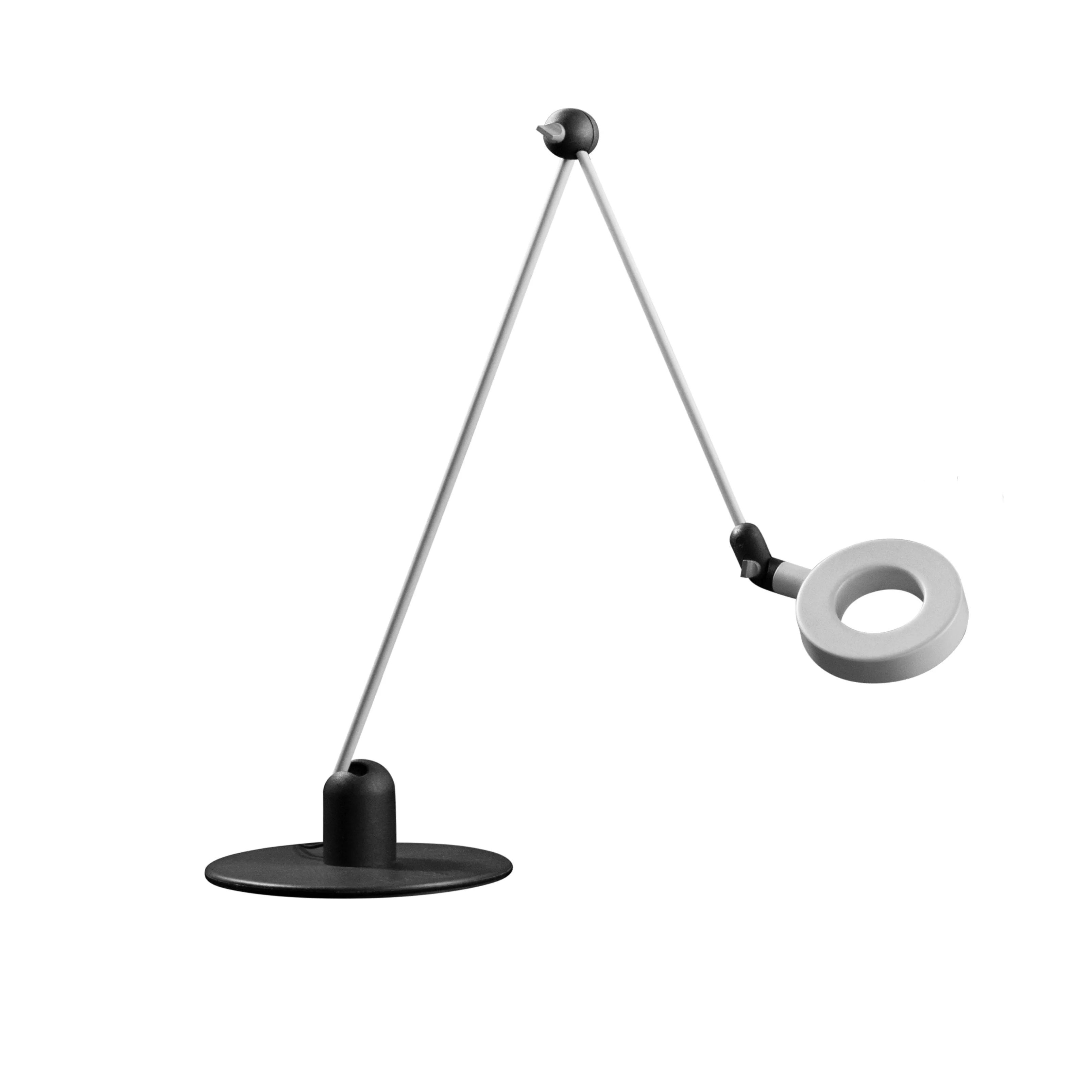 Lampa biurkowa L’AMICA srebrny z czarnym