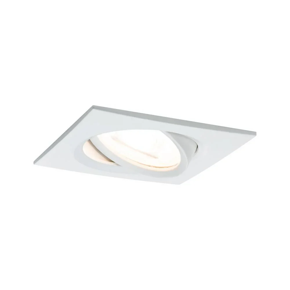 Paulmann 93471 Nova LED reflektor wpuszczany GU10 6,5 W matowy biały