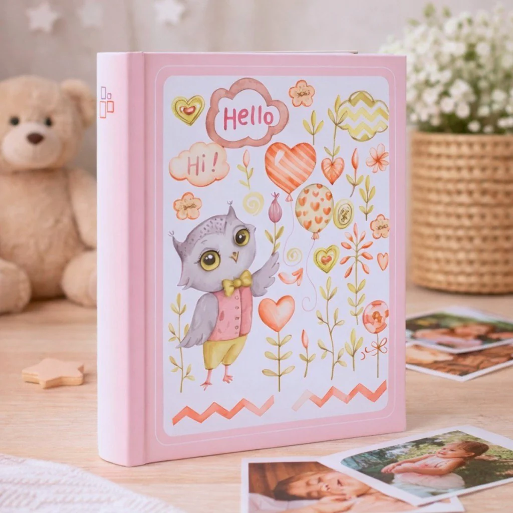 Album kieszeniowy szyty 9×13 cm 200 zdjęć B35200SBABY04