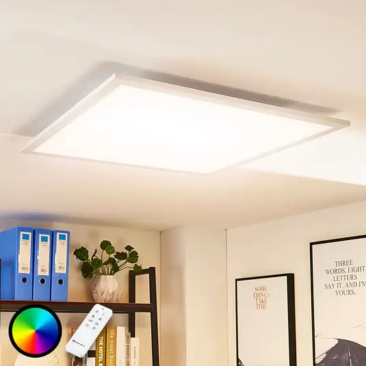 Arcchio Tinus Panel LED, RGB, 62 cm x 62 cm