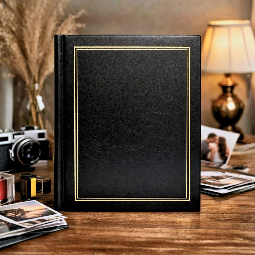 Album samoprzylepny spirala 23×28 cm 40 stron DRS20C-BLACK
