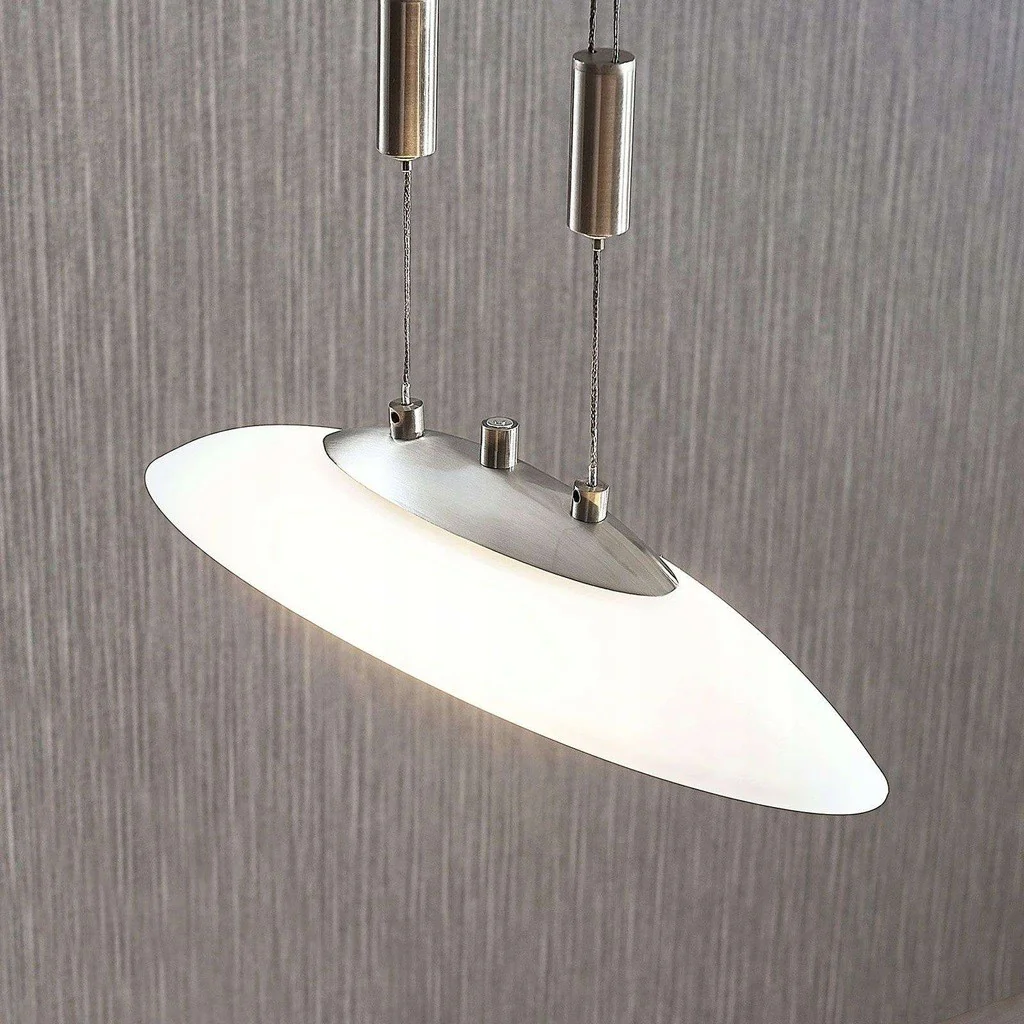 Wisząca lampa LED Judie z regulacją wysokości i ściemniaczem