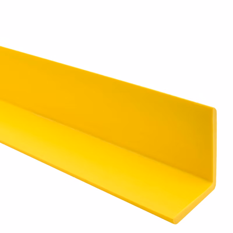 Kątownik miękki PCV 50x50mm, Ochronny profil L kątowy – 100 cm, żółty, 1 szt.