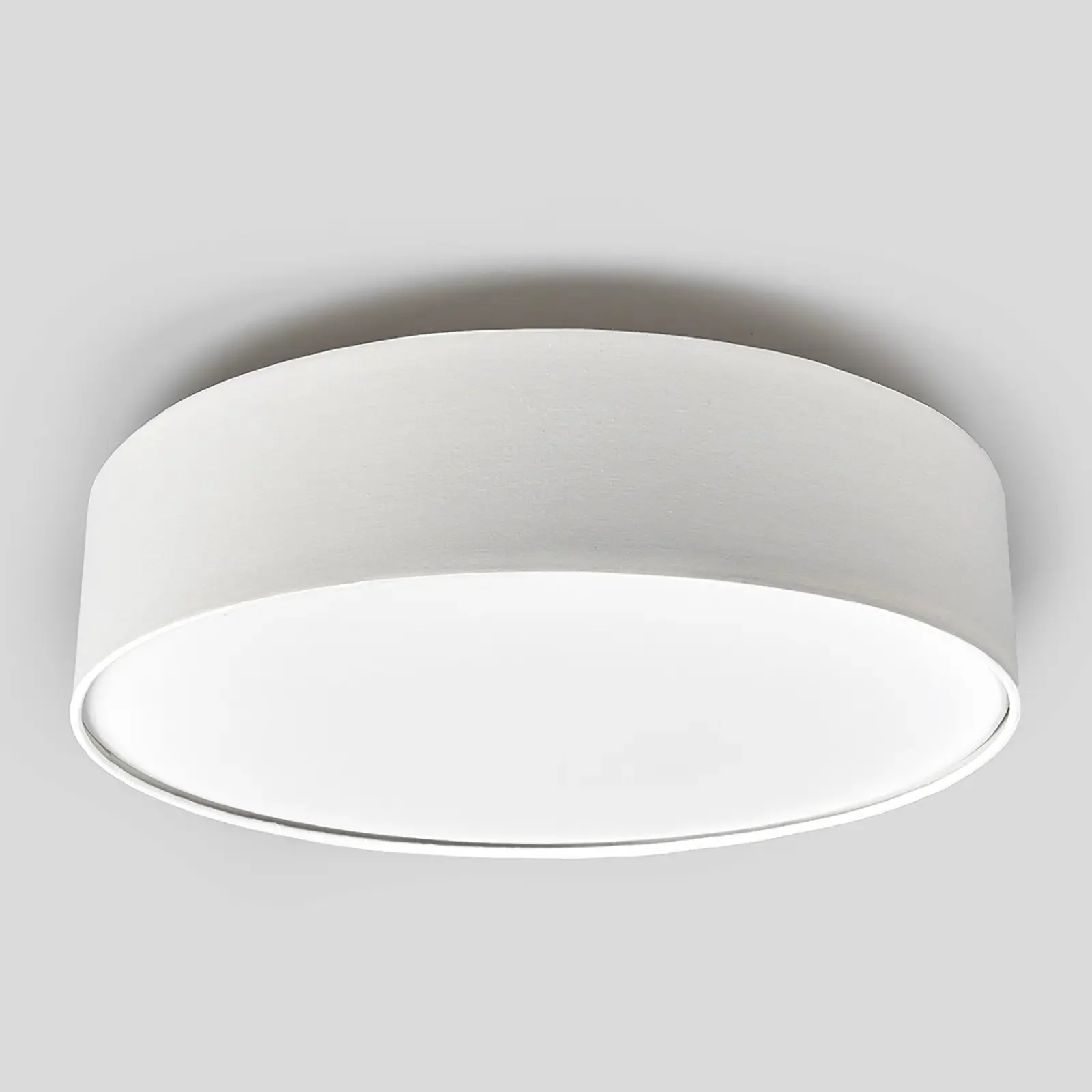 Lampa sufitowa Sebatin z żarówką LED E27, 50 cm, kremowa