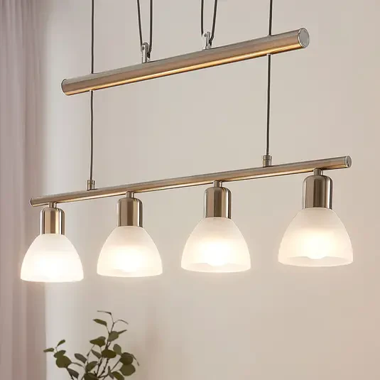 Lampa wisząca LED z regulacją wysokości Gwendolin