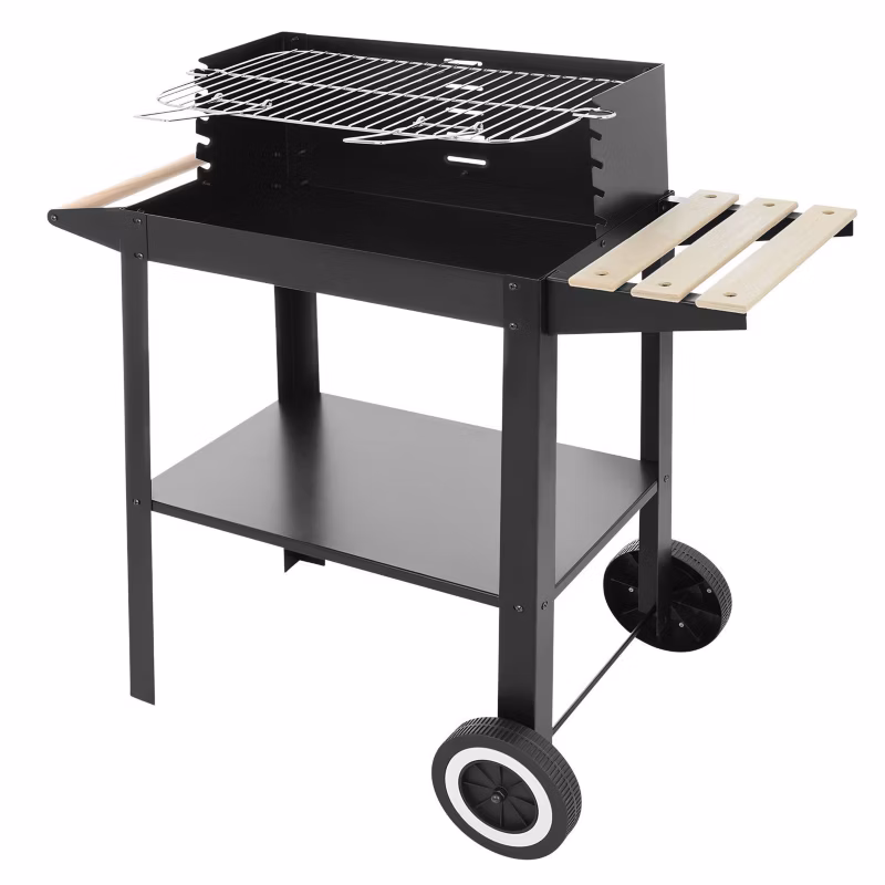 Grill Bauerkraft węglowy ogrodowy na kółkach + akcesoria 1 szt.