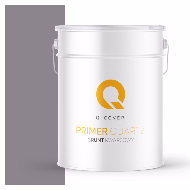 Grunt Kwarcowy pod Tynk Mozaikowy Q-Cover Szary ciemny M41 15KG