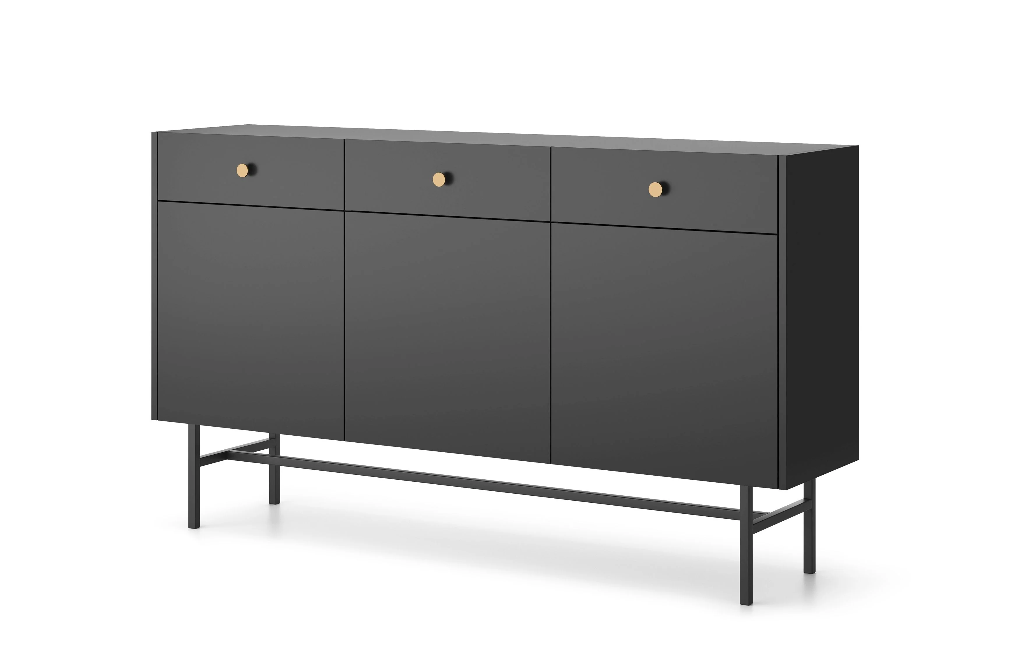 Komoda DIVA 3D3S czarna