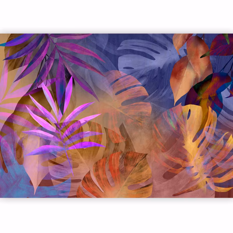 Fototapeta flizelinowa Artgeist 170 g/m2 wodoodporna Liście wielokolorowa 350×245 (7 części) 10079ac rolka 1 szt