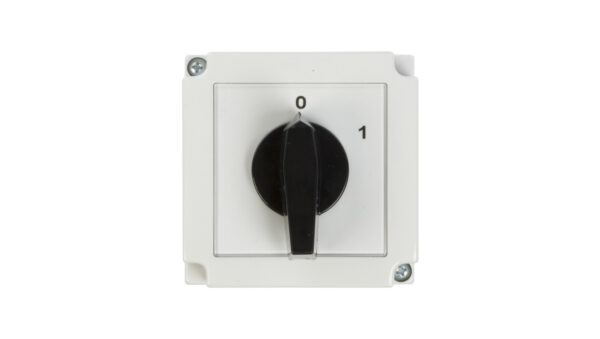 Łącznik krzywkowy 0-1 3P 25A w obudowie 4G25-10-PK R114 63-840306-031