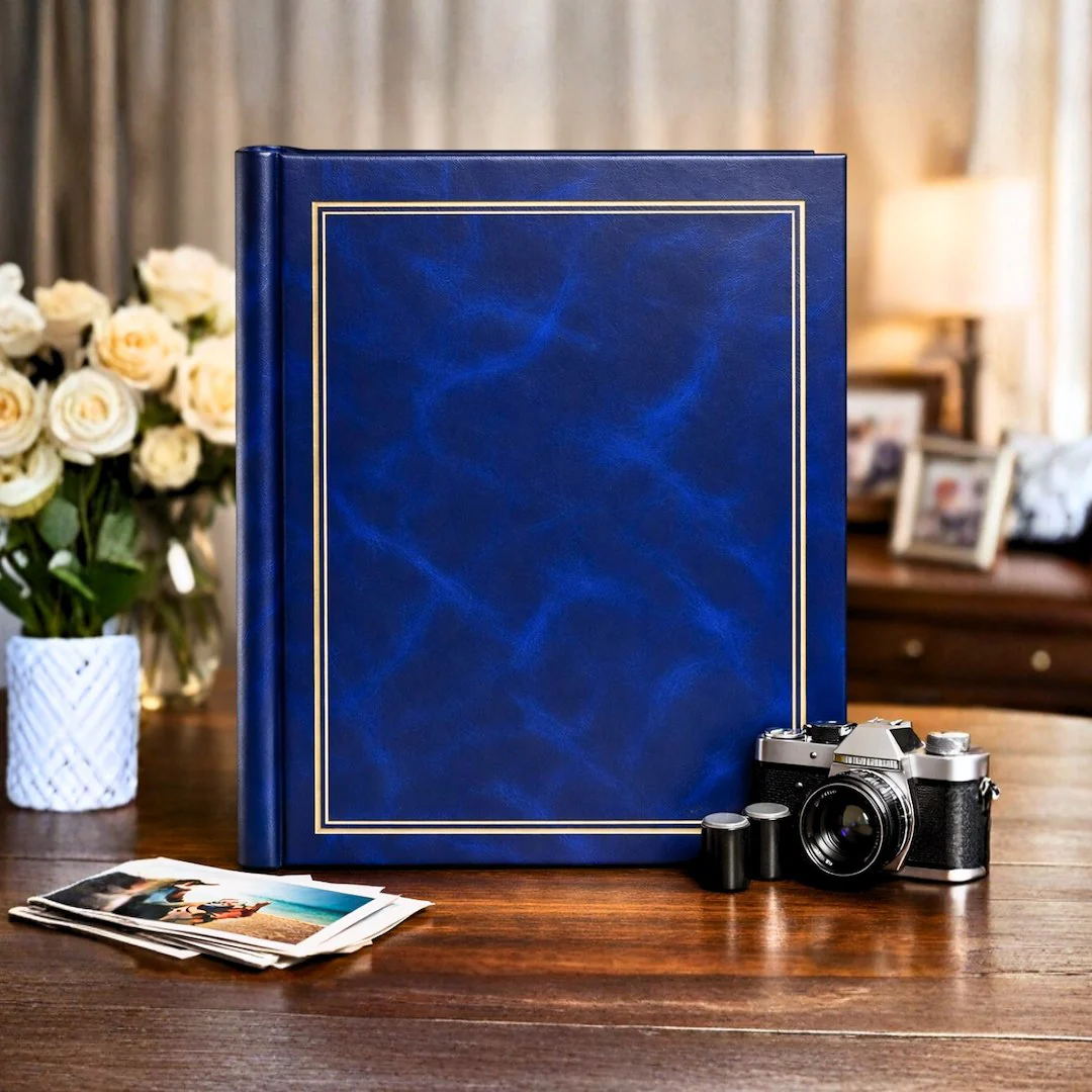 Album samoprzylepny spirala 23×28 cm 20 stron DRS10C-BLUE