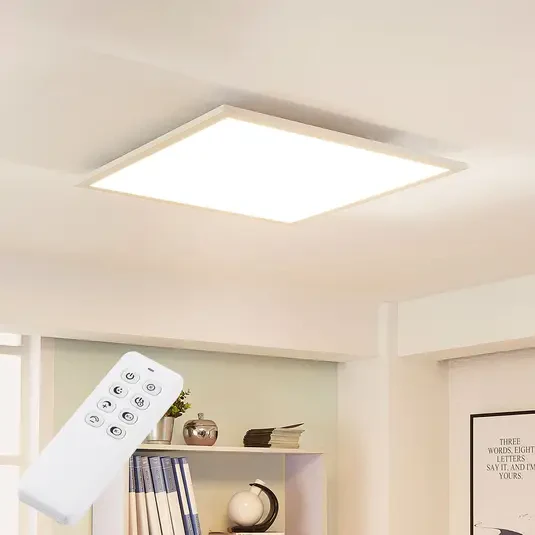 Arcchio Lysander LED panel, CCT, 62 cm, biały
