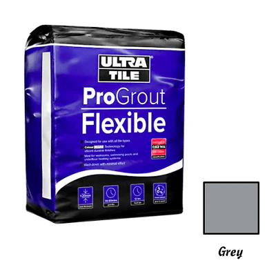 Grout Grey Ultratilefix Progrout Flexible – 10kg
