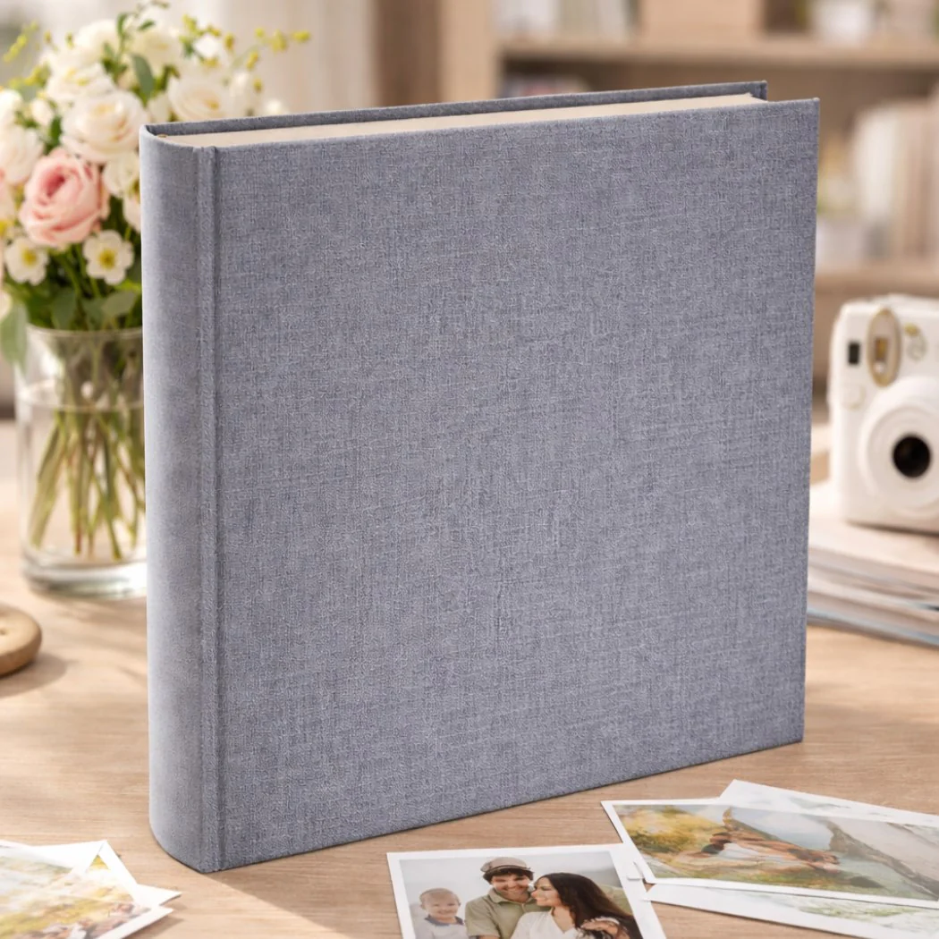 Album tradycyjny szyty 29×32 cm 100 stron DBCL50LINENGREY