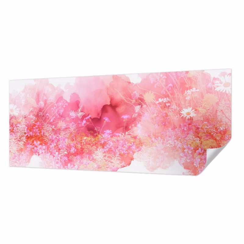 Fototapeta samoprzylepna Tulup 250×104 cm Floralny wzór Tapeta Do Sypialni, Salonu, Przedpokoju 1 szt.