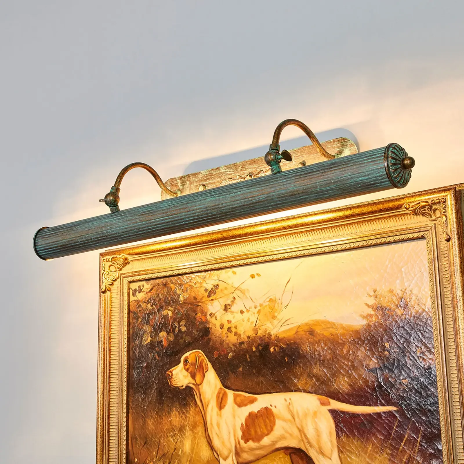 Beno verdigris lampa obrazowa, 72 cm