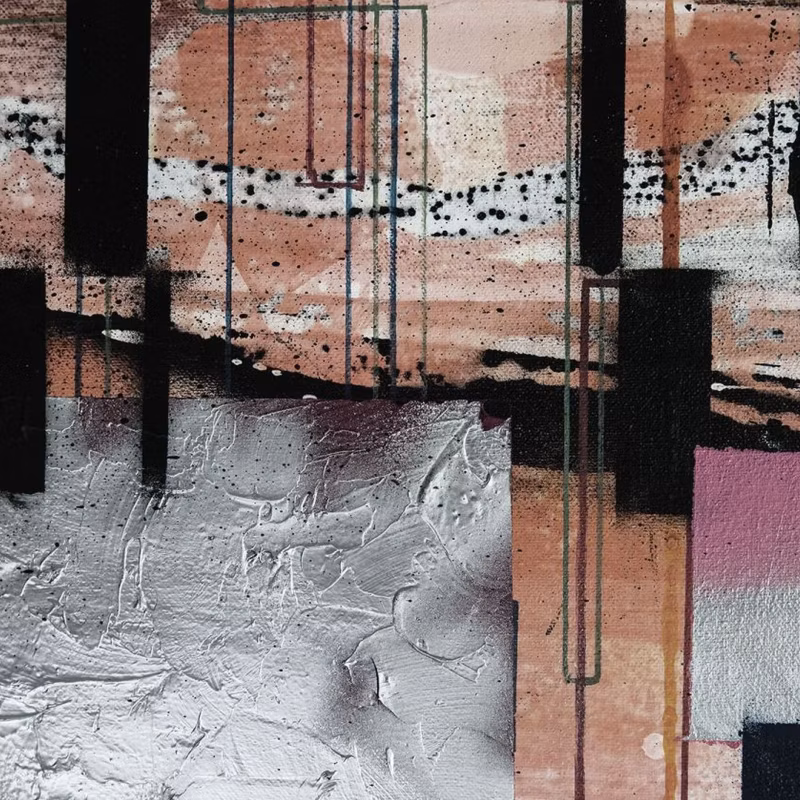fototapeta Sanders & Sanders artystyczny łososiowym 500 x 280 cm – 1 rol.