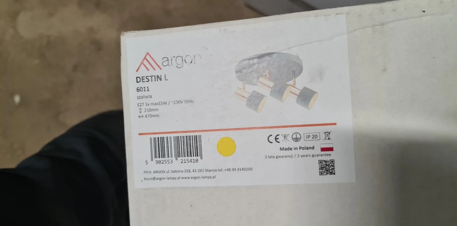 EULUNA Lampa sufitowa Destin 3-punktowa zielona/mosiężna