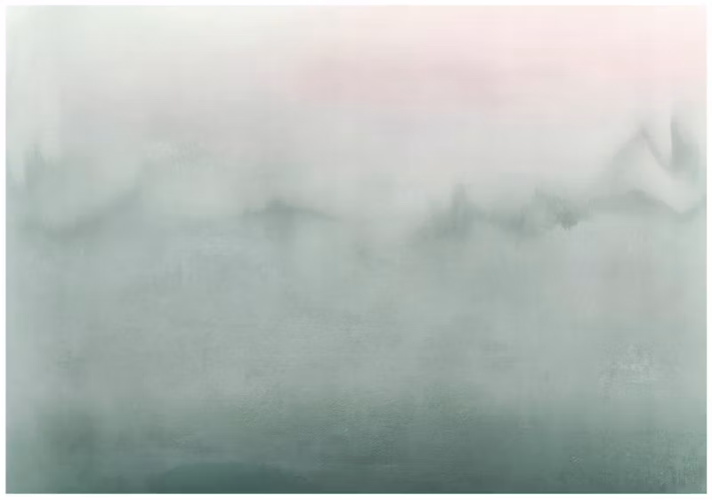 Fototapeta WALLARENA Do Sypialni Salonu Winylowa Gradient Abstrakcja Beton Zielony 368×254 cm 16313W8 1 szt.