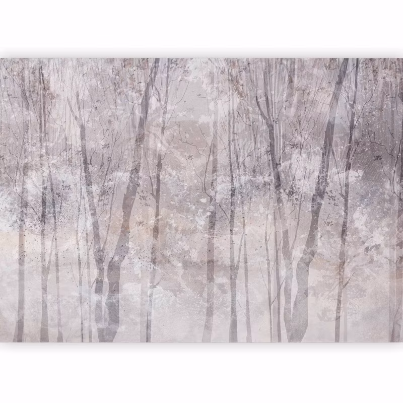 Fototapeta flizelinowa Premium Artgeist 155g/m2 Liście szara 150×105 (3 części) 10168aa rolka 1 szt