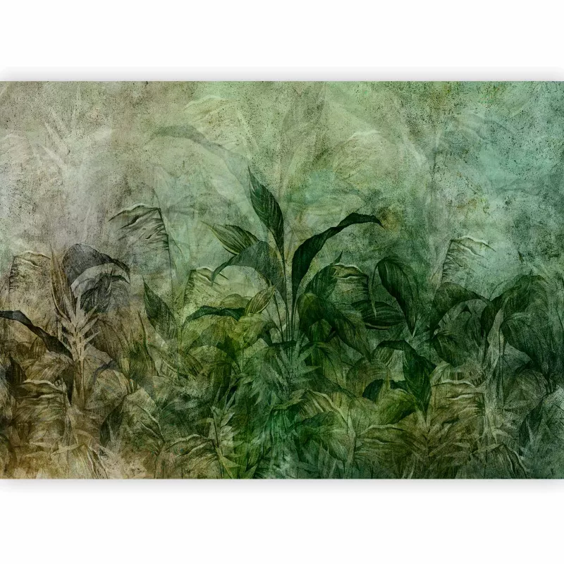 Fototapeta samoprzylepna Artgeist Liście zielona 441×315 (9 części) 10116aa rolka 1 szt