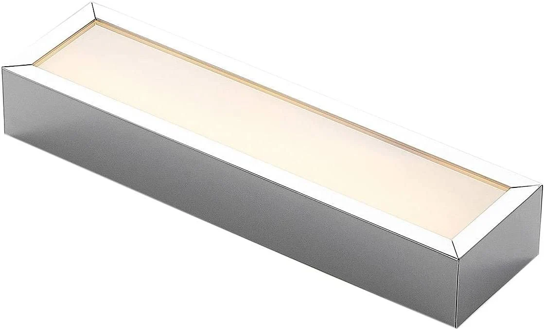 Kinkiet łazienkowy LED Lindby Layan, chrom, 30 cm