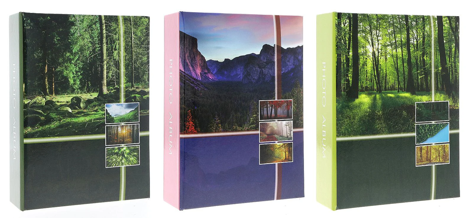 Album kieszeniowy klejony 10×15 cm 100 zdjęć MM46100FOREST