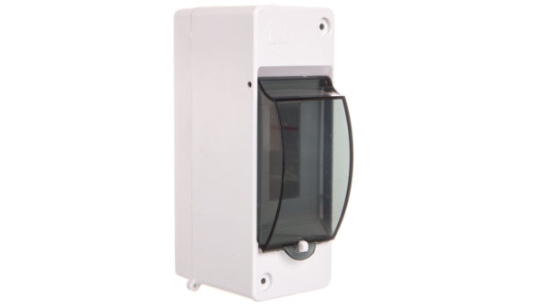 Rozdzielnica modułowa 1×2 natynkowa IP30 MINI S-2 z pokrywą dymną 2302-01