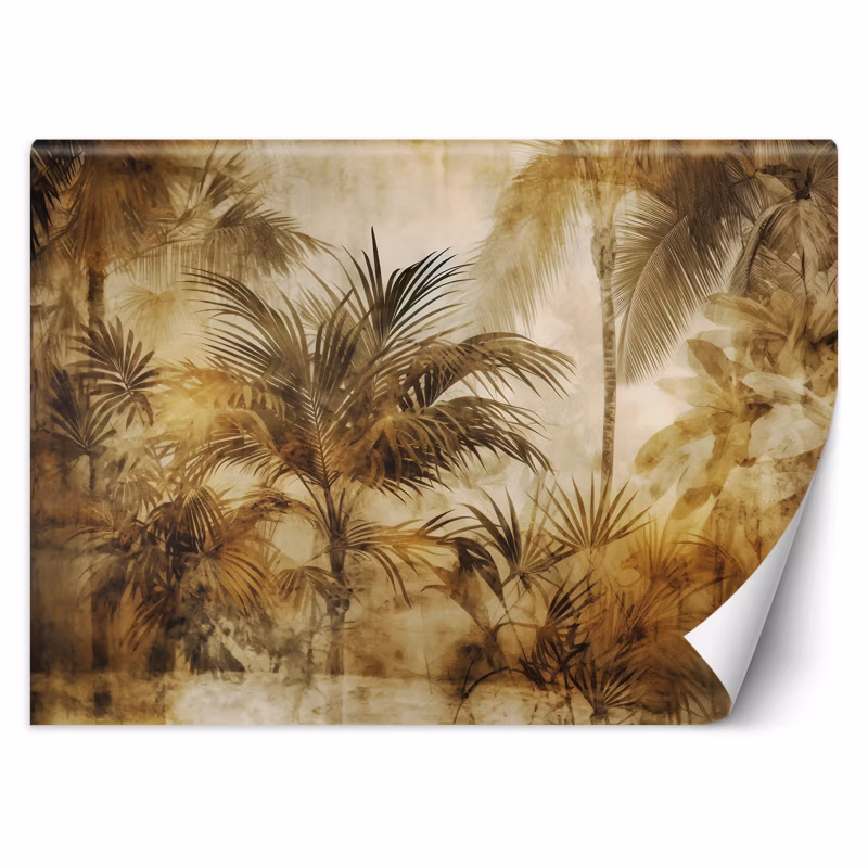 Fototapeta Feeby Tropikalne rośliny w sepii 350×245 1 szt