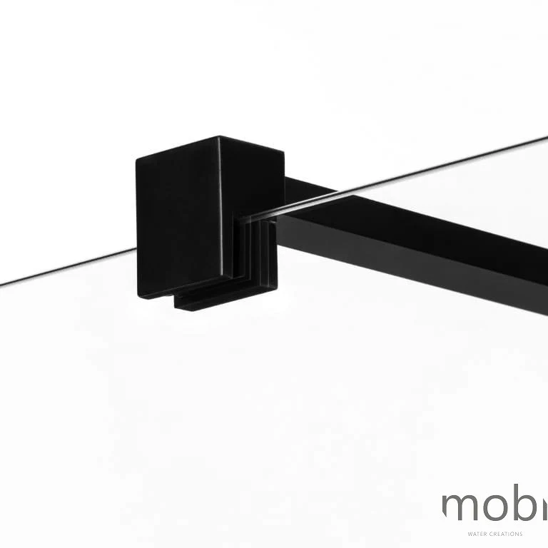 KABINA PRYSZNICOWA UCHYLNA BLACK OD MOBI