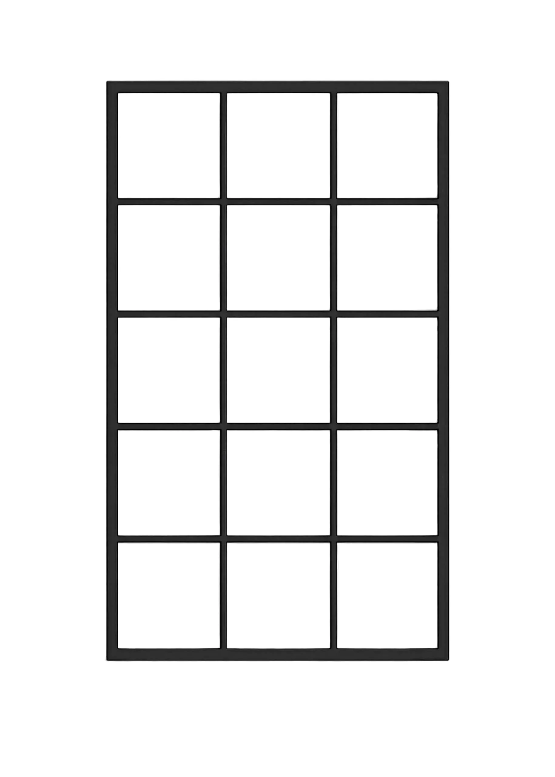 Panel ścienny grid organizer loft 60×100 cm czarny