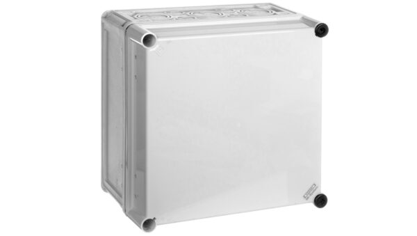 Obudowa Mi z zawiasami, IP 65, wlk.2 – 315x300x170, pokrywa nieprzezroczysta Mi 9201 20001046