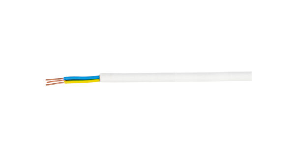 Przewód instalacyjny NYM-J 300/500 3×1,5 RAL 7035 11060094 /100m/