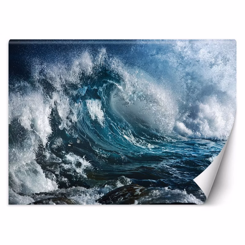 Fototapeta Feeby Wzburzone morze 100×70 1 szt